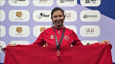 Milli atıcı Elif Duygu Eren, Avrupa üçüncüsü oldu
