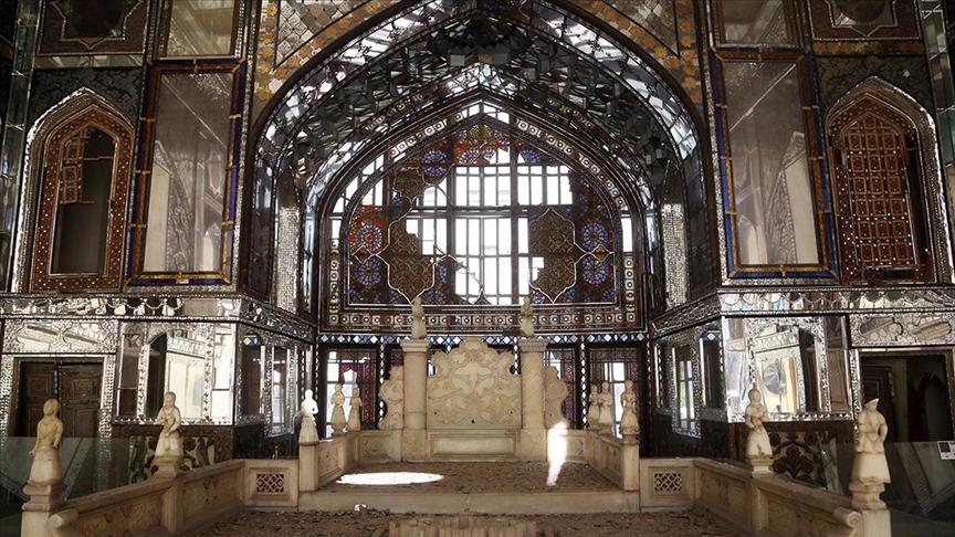 Anadolu captures damage done to Tehran's historic Golestan Palace by Israeli-US strikes