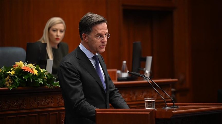 Rutte në Shkup: Siguria e Ballkanit Perëndimor mbetet prioritet për NATO-n