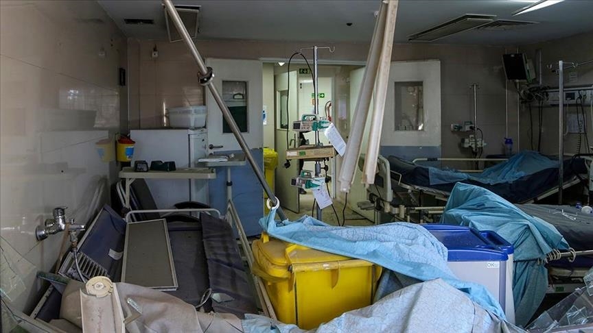 Ekîba AAyê xisara ku li Nexweşxaneya Şehît Mutahharî ya li Tehranê çêbûye nîşan da