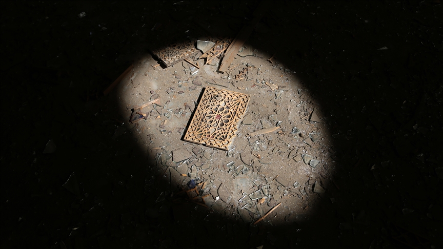 Anadolu capture les dégâts causés au palais historique du Golestan à Téhéran par des frappes israélo-américaines