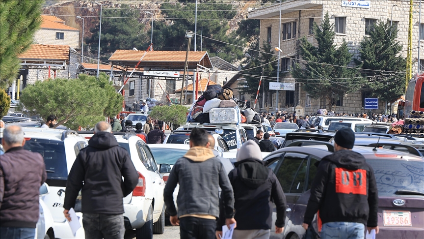 Piştî êrîşên Îsraîlê, ji Libnanê ji 10 hezarî zêdetir kes derbasî Sûriyeyê bûn