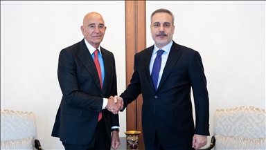 دیدار فیدان با سفیر آمریکا در آنکارا