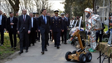 Sekretari i Përgjithshëm i NATO, Rutte viziton Ushtrinë e Maqedonisë së Veriut