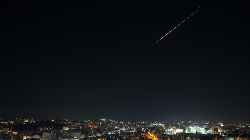 9 رشقات صاروخية من إيران على إسرائيل خلال الثلاثاء
