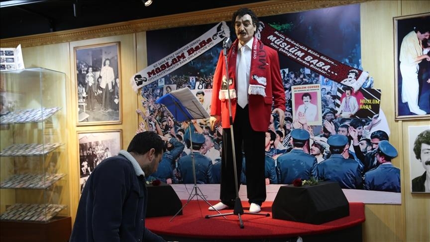 Di muzeya Şanliurfayê da xatireya "Muslum Baba"yê efsaneyê arabeskê nadin jibîrkirin