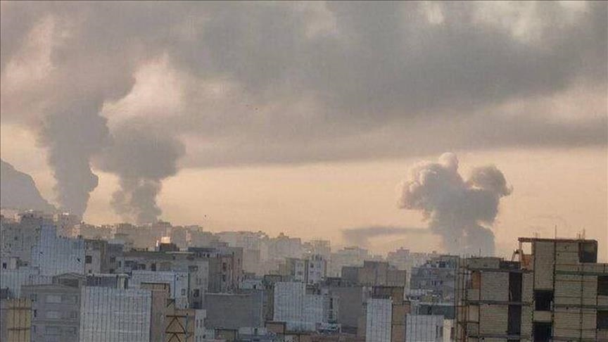 انفجارهای شدید در شرق تهران