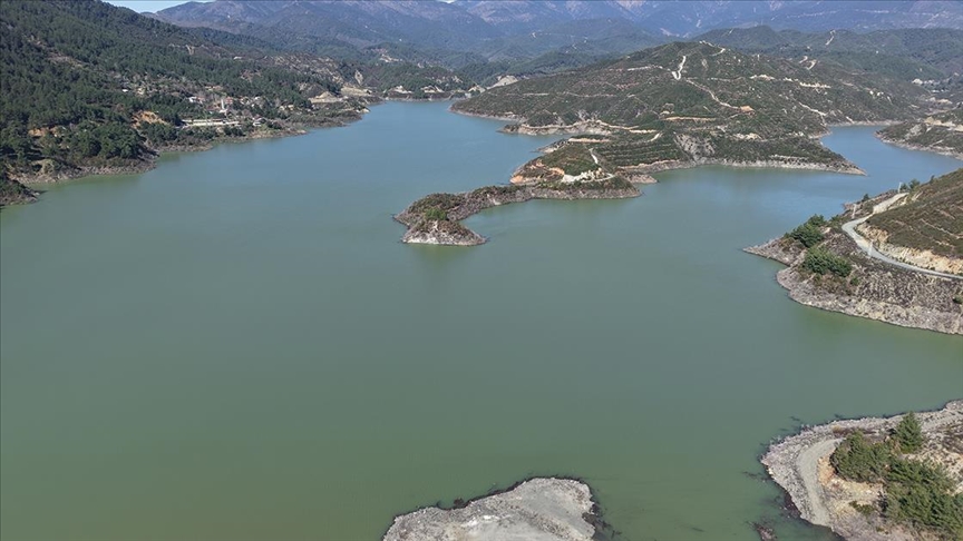 Yazı kurak geçiren Hatay ve Osmaniye'deki barajlar mevsim yağışlarıyla toparlandı