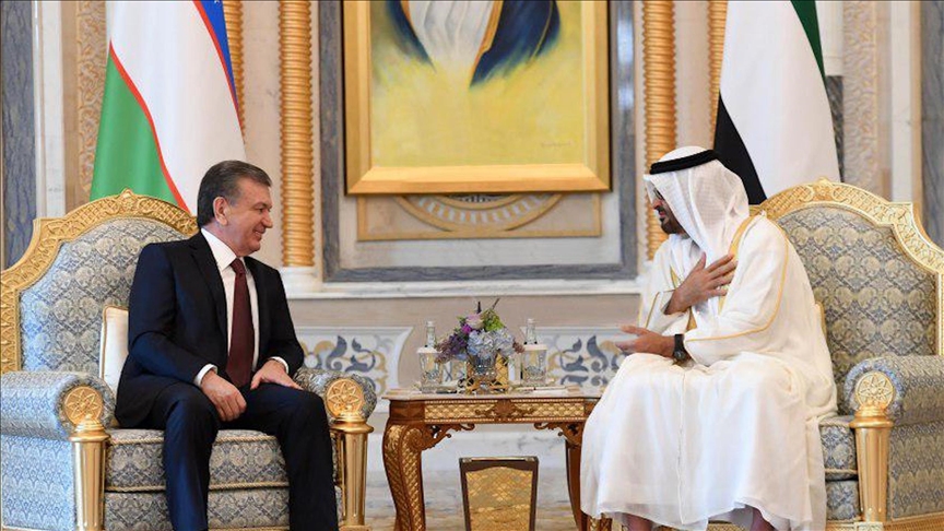 UAE, Uzbekistan leaders stress halt to Middle East actions in phone call