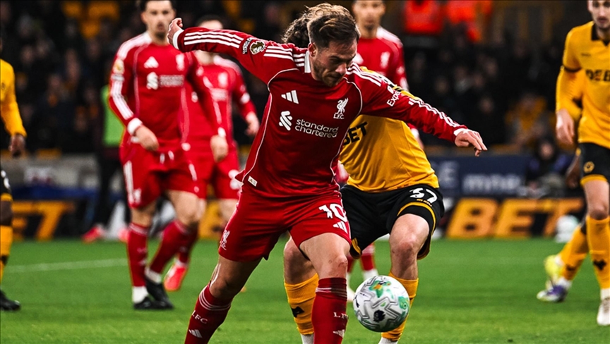 قدم.. ليفربول يتكبد خسارة مفاجئة أمام ولفرهامبتون متذيل الترتيب