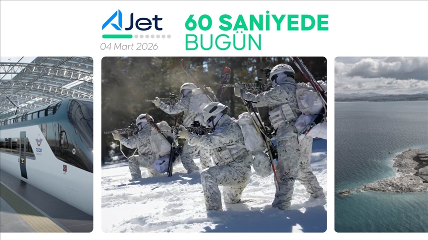 60 saniyede bugün (4 Mart 2026)