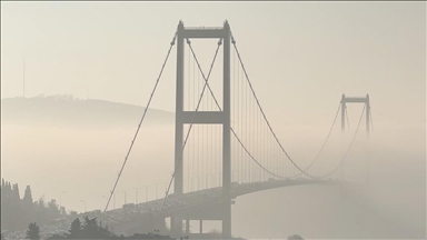 İstanbul'da sis etkili oluyor