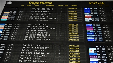 All departing flights canceled at Brussels Airport on March 12 due to nationwide strike