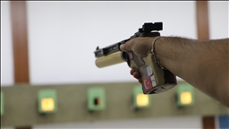 Milli atıcılar İsmail Keleş, Yusuf Dikeç ve Buğra Selimzade, Avrupa şampiyonu oldu