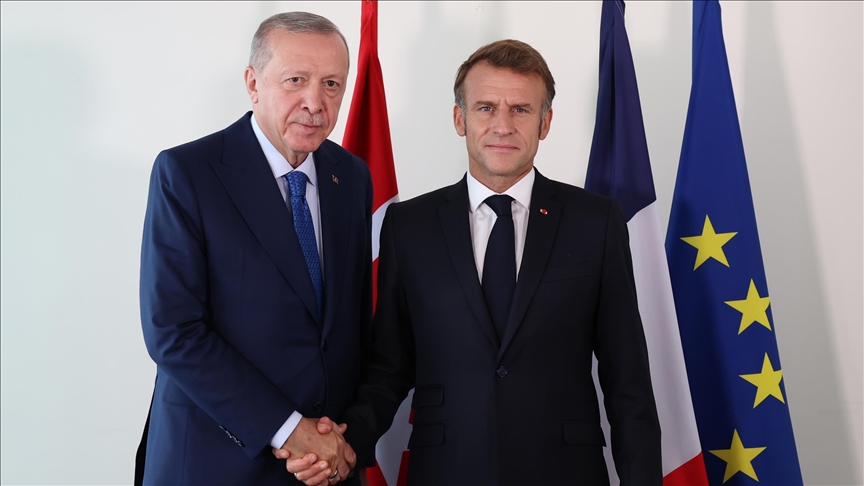 Cumhurbaşkanı Erdoğan, Fransa Cumhurbaşkanı Macron ile telefonda görüştü