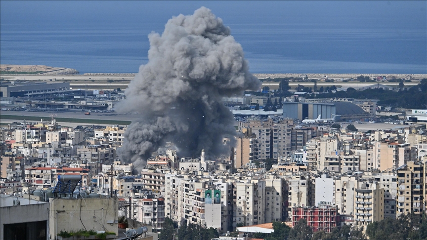 Israeli airstrikes hit Beirut’s southern suburbs