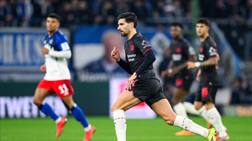 قدم.. باير ليفركوزن يحقق فوزا متأخرا أمام هامبورغ بالبوندسليغا