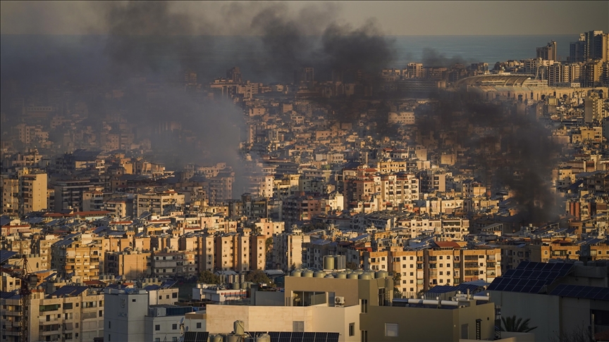 Israël affirme avoir lancé 26 vagues de frappes aériennes sur la banlieue sud de Beyrouth depuis lundi