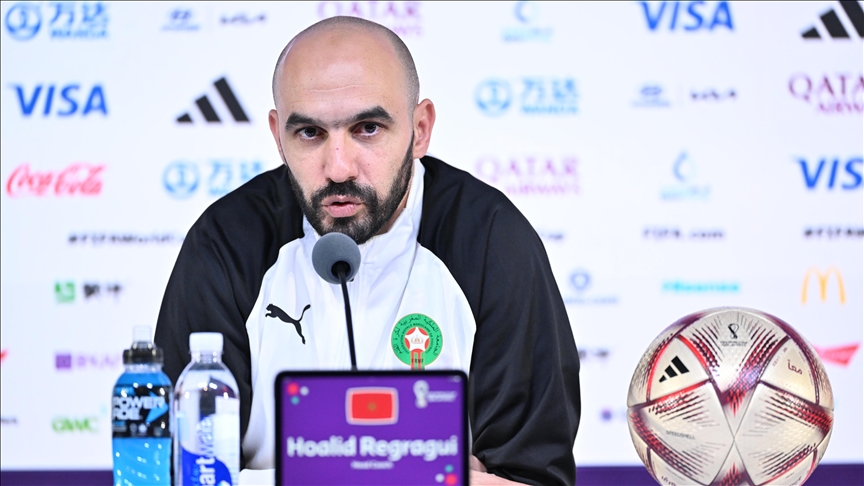 قدم.. الركراكي يعلن نهاية مسيرته مع منتخب المغرب برسالة وداعية