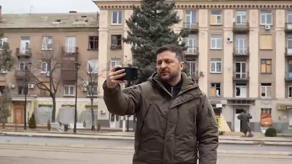 Зеленский посетил Донецкую область