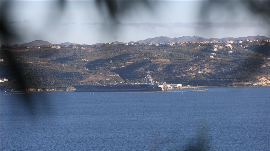 إيران: إطلاق صواريخ مضادة للسفن باتجاه حاملة طائرات أمريكية