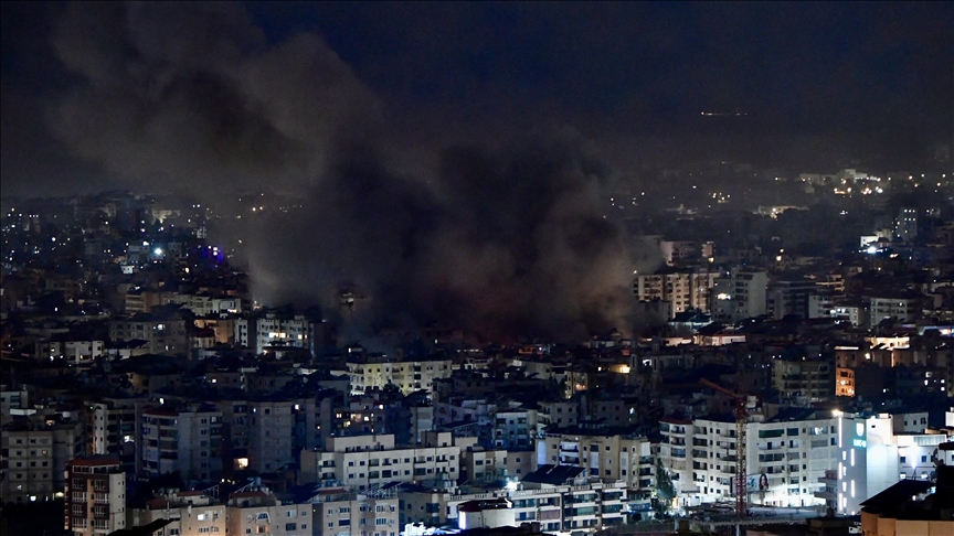 Israeli army launches fresh airstrikes on Beirut’s Dahiyeh area