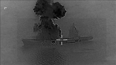 الجيش الأمريكي يعلن استهداف حاملة مسيرات إيرانية 