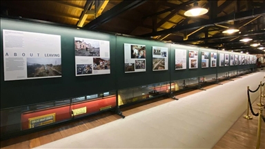 Ukrayna'daki demir yolu çalışanlarının hikayeleri İstanbul'da sanatseverlerle buluştu