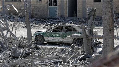 الأناضول ترصد الدمار في "شارع تركمانستان" بطهران