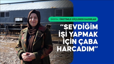 Bankacılığı bırakıp devlet desteğiyle baba mesleği hayvancılığa başladı