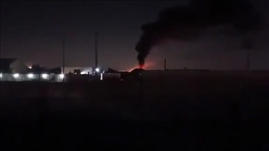 العراق.. حريق داخل قاعدة جوية في مطار بغداد إثر التصدي لمسيرة