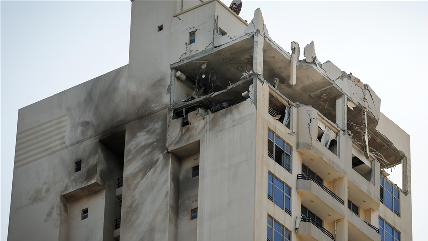 3 injuries reported after Iranian missile debris hits university building in Bahrain