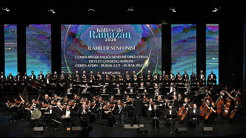 "Külliye'de Ramazan" etkinlikleri kapsamında "Senfonik İlahiler Konseri" düzenlendi