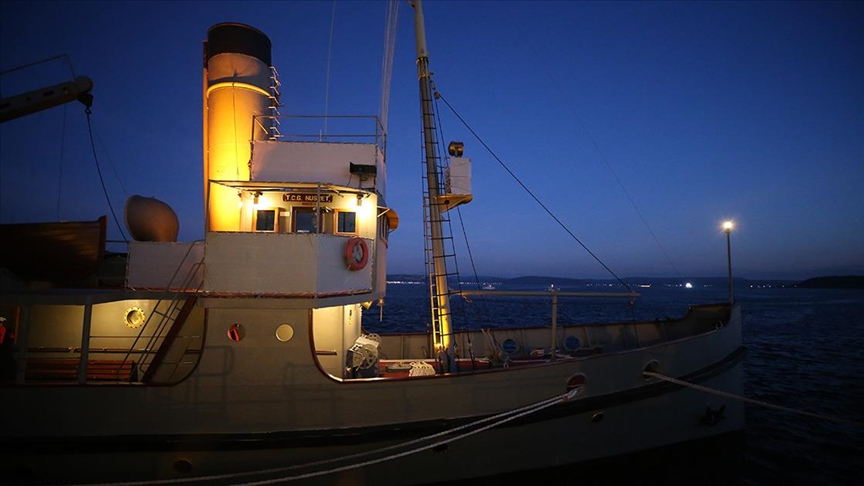 Çanakkale Deniz Zaferi'nin mimarlarından "Nusret" 111 yıl sonra aynı rotada