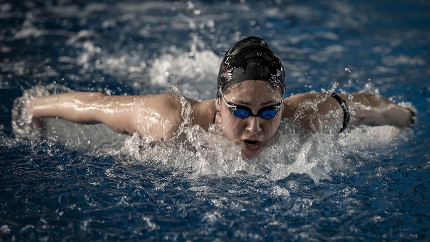 Milli yüzücü Sudem Denizli'nin hedefi olimpiyatta kulaç atmak