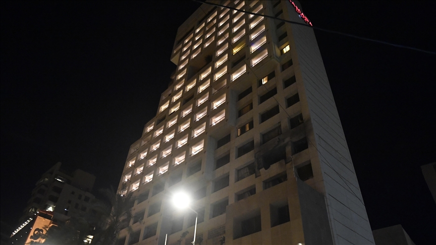 4 killed, 10 injured in Israeli strike on hotel building in Beirut: Health Ministry
