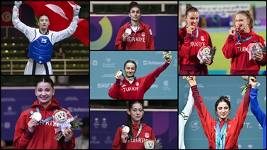 Kadın milli sporcular, uluslararası şampiyonalarda geçen yıl 4 bin 827 madalya kazandı