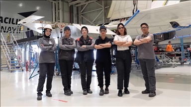 Türk kadınından Milli Muharip Uçak KAAN'a imza