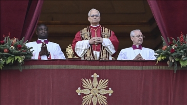 Pope Leo calls for end to Mideast violence