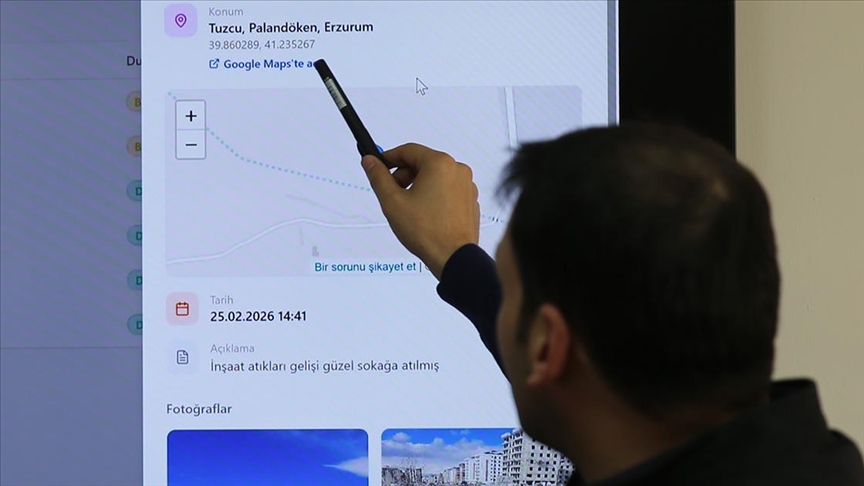 Erzurum'da yaşayanlar "Dijital Muhafızlar" uygulamasıyla temiz çevre için denetçi oldu