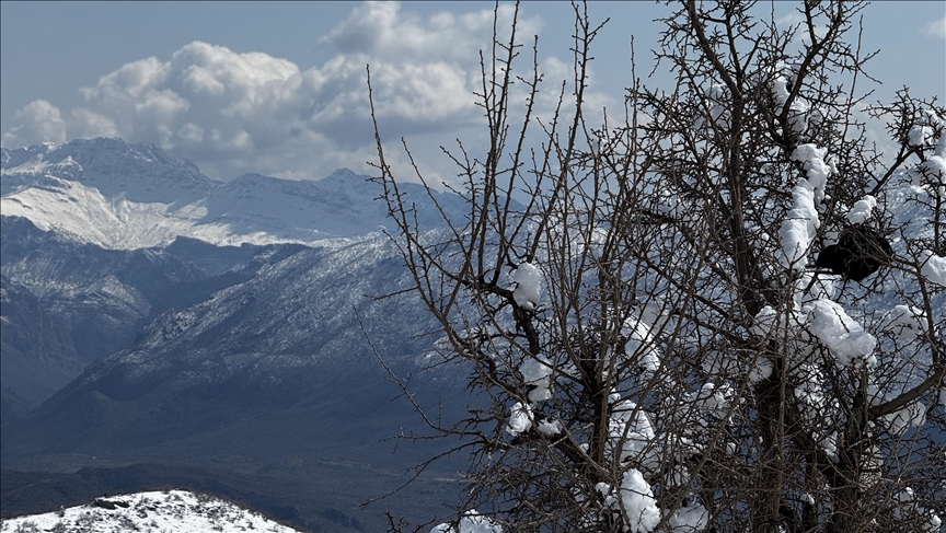 بەفر دەروازەی سەرزێرێی لە پارێزگای دھۆک داپۆشیووە