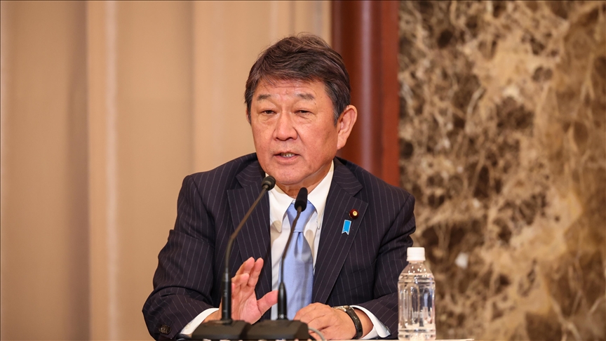 Top Japanese diplomat holds phone call with Iranian counterpart, urges restraint in ongoing Mideast conflict