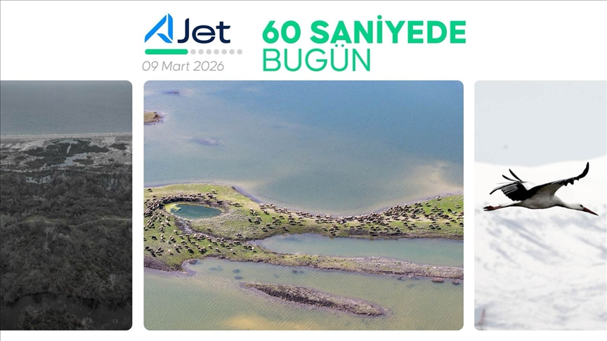 60 saniyede bugün (09 Mart 2026)
