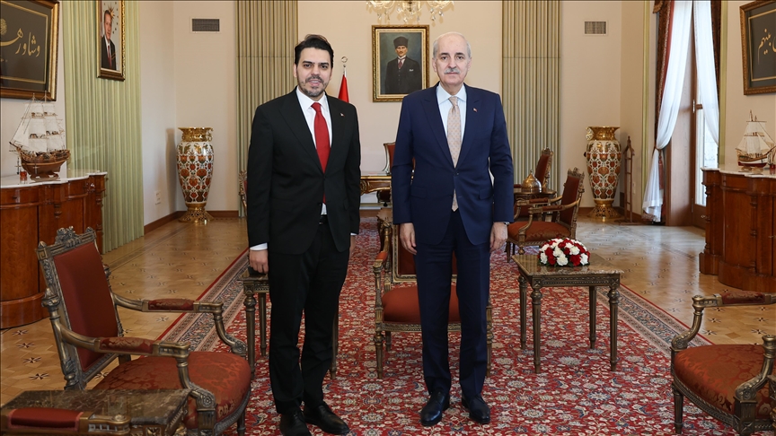 TBMM Başkanı Kurtulmuş, TİKA Başkanı Eren'i kabul etti