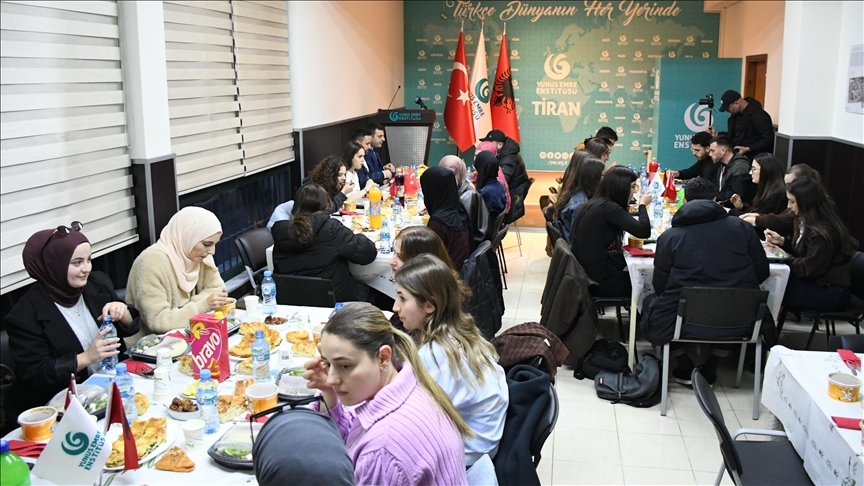 Shqipëri, Instituti "Yunus Emre" organizon iftar me kursantët e turqishtes