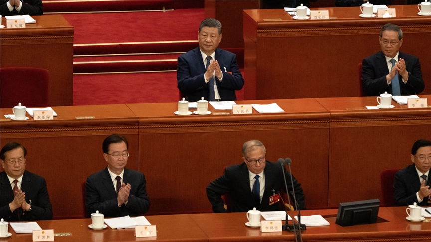 China's Xi attends plenary meeting of 14th National People's Congress