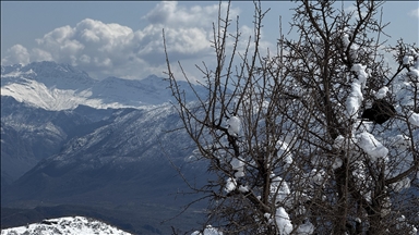 بەفر دەروازەی سەرزێرێی لە پارێزگای دھۆک داپۆشیووە