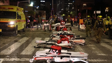 4 إصابات جراء سقوط صواريخ من لبنان على وسط إسرائيل 