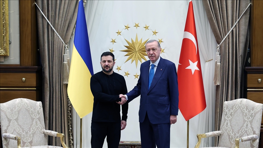 Le président turc Erdogan s’est entretenu par téléphone avec le président ukrainien Zelensky