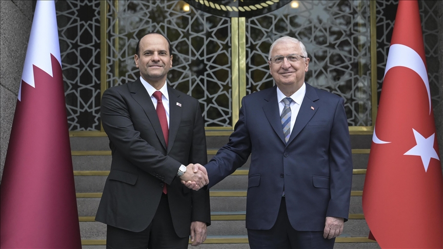 Turkish, Qatari defense chiefs discuss regional security